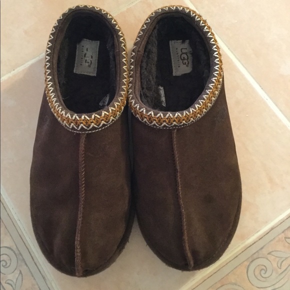 ugg mens tasman slippers chocolate